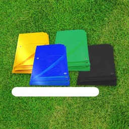 Set Of Colorful Waterproof Tarps Poster For Google Business Profile