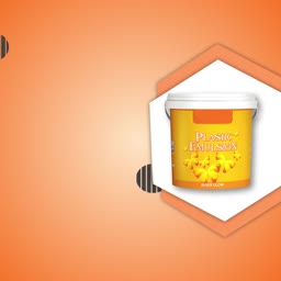 Plastic Emulsion Paint Product Ad Business Poster For Twitter