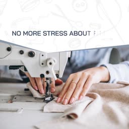 Sewing Machine Precision Banner For Twitter