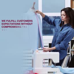 Professional Fashion Designer At Work Creative Design For WhatsApp