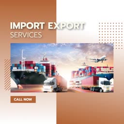 Import Export Logistics Services Template For Google Business Profile