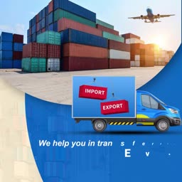 Global Import And Export Logistics Services Template For LinkedIn
