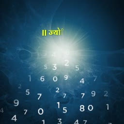 Mystical Numerology Background Promotional Banner For Threads