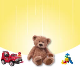 Assorted Childrens Toys Collection Design For LinkedIn