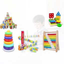 Educational Wooden Toys Set Graphic For Twitter