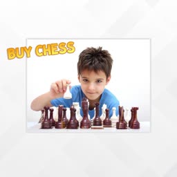 Young Boy Playing Chess Marketing Image For Twitter