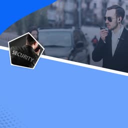 Professional Security Services Personnel Marketing Image For Facebook