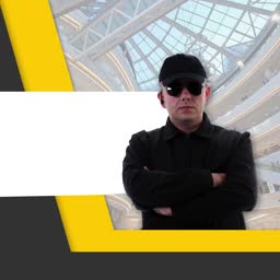 Professional Security Guard Social Media Post For Pinterest