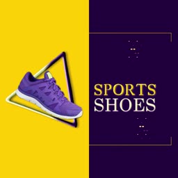 Minimalist Sports Shoes Advertisement Marketing Image For Pinterest
