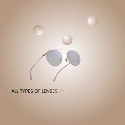 Minimalist Eyewear Advertisement Image For Facebook