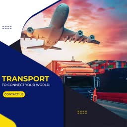 Global Logistics And Transportation Services Graphic For Threads