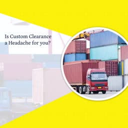 Custom Clearance Freight Services Artwork For Twitter