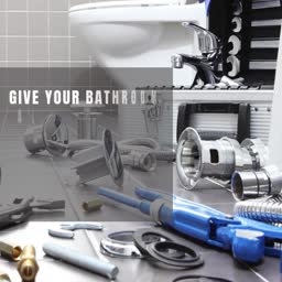Professional Bathroom Plumbing Repair Services Flyer For X