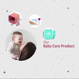 Baby Care Product Showcase Flyer For LinkedIn