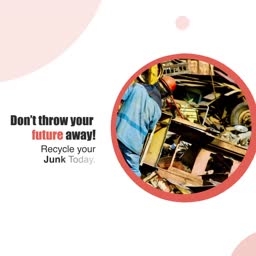 Don't Throw Your Future Away Recycling Awareness Poster Template For Pinterest