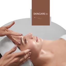Professional Skincare Facial Massage Creative Design For WhatsApp