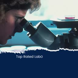 Scientist Using Microscope Social Media Post For X