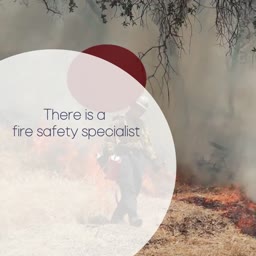 Fire Safety Specialist At Work Marketing Image For Instagram