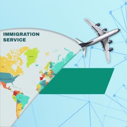 Immigration Service Global Travel Concept Artwork For Pinterest