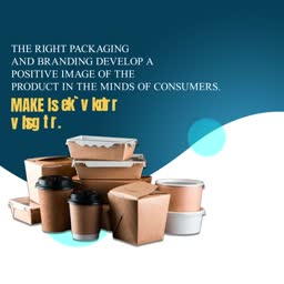 Sustainable Food Packaging Branding Branding Post For Google Business Profile
