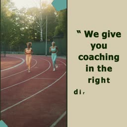 Running Coaching Advertisement Promotional Banner For Facebook