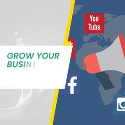 Grow Your Business Digital Marketing Strategy Graphic For Google Business Profile