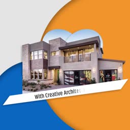 Modern Residential Architecture Design Template For Pinterest