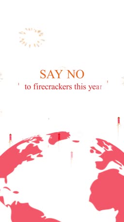 Say No To Firecrackers Awareness Campaign Poster For Snapchat