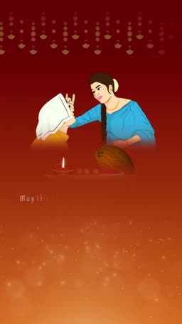 Bhai Dooj Festive Greeting Advertisement For Facebook