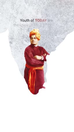 Swami Vivekananda National Youth Day Tribute Advertisement For Snapchat
