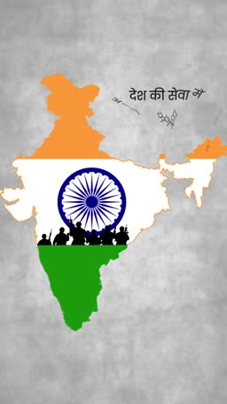 Indian Patriotic Tribute Poster Marketing Image For X