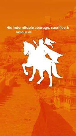 Tribute To Maharana Pratap Design For WhatsApp