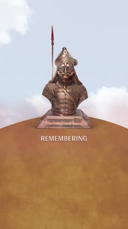 Maharana Pratap Tribute Banner For LinkedIn