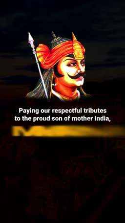 Maharana Pratap Tribute Post Image For Twitter