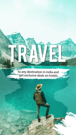 Travel India Hotel Deals Promotion Social Media Post For Pinterest
