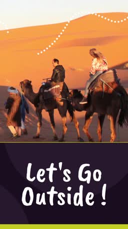 Camel Trekking In The Sahara Desert Poster For X