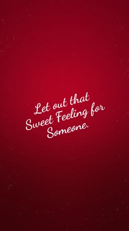 Sweet Feeling Quote Artwork For Twitter