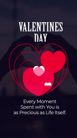 Valentines Day Romantic Quote Flyer For Pinterest