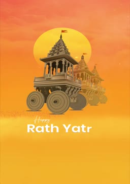 Happy Rath Yatra Celebration Graphic Status Post For Pinterest