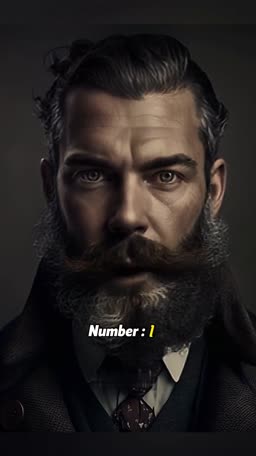 Sophisticated Gentleman Portrait Creative Design For Threads