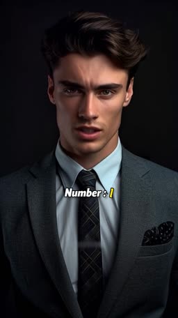 Sophisticated Businessman Portrait Template For WhatsApp