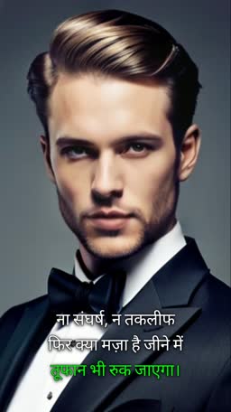 Inspirational Quote Featuring A Dapper Man Branding Post For Snapchat