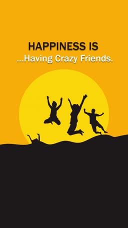 Happiness Is Having Crazy Friends Story For Facebook