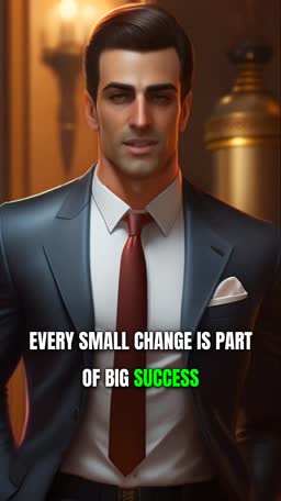 Success Mindset Business Professional Advertisement For WhatsApp