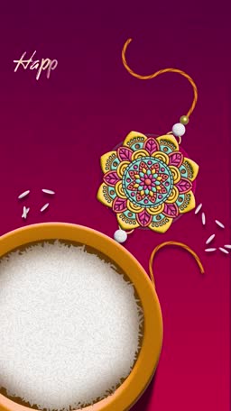 Happy Raksha Bandhan Festive Greeting Branding Post For Snapchat