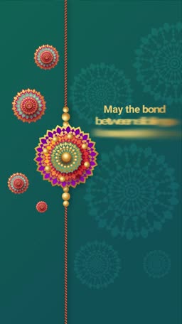 Raksha Bandhan Celebration Greeting Advertisement For Facebook