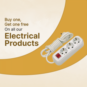 Buy One Get One Free Electrical Products Sale Creative Design For Instagram