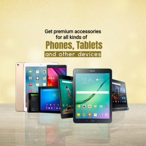 Premium Accessories For Mobile Devices Advertisement For Instagram