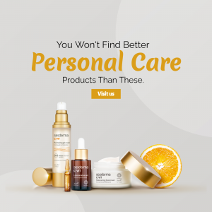 Sesderma C-Vit Personal Care Products Promotional Banner For Telegram