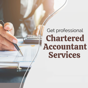 Professional Chartered Accountant Services Promotional Banner For Telegram
